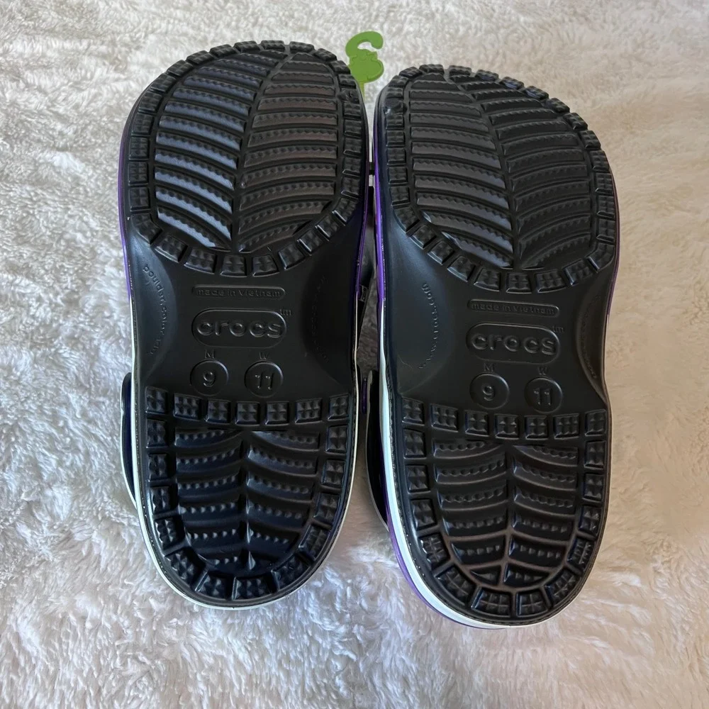 Crocs Dragon Ball Z Frieza Classic Clogs Purple White Mens 9 Women 11 211202-90H